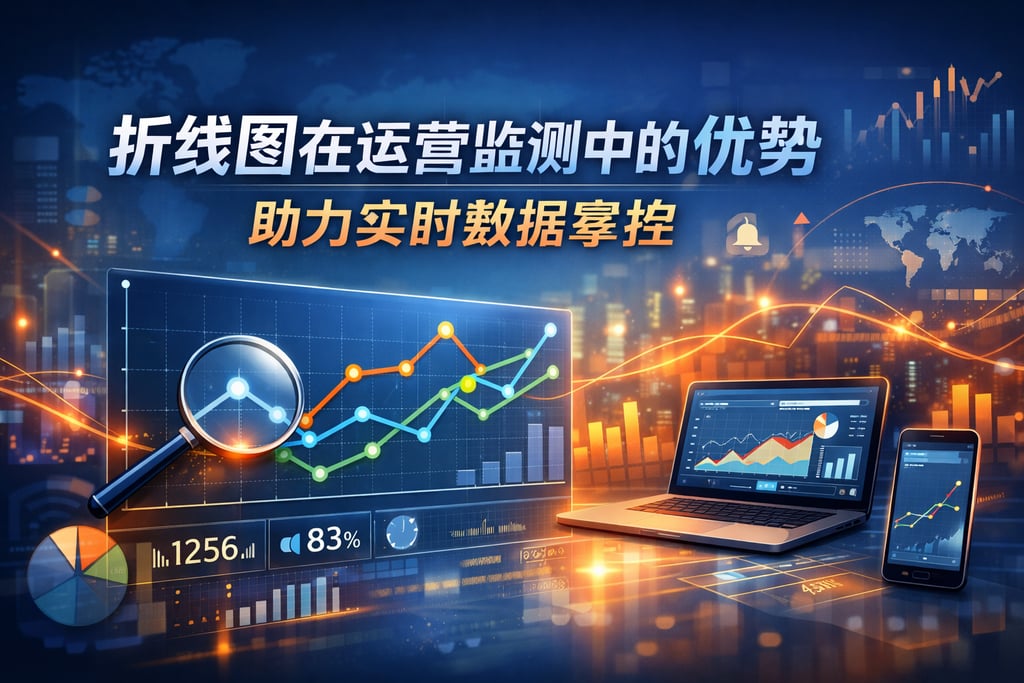 折线图在运营监测中的优势？助力实时数据掌控