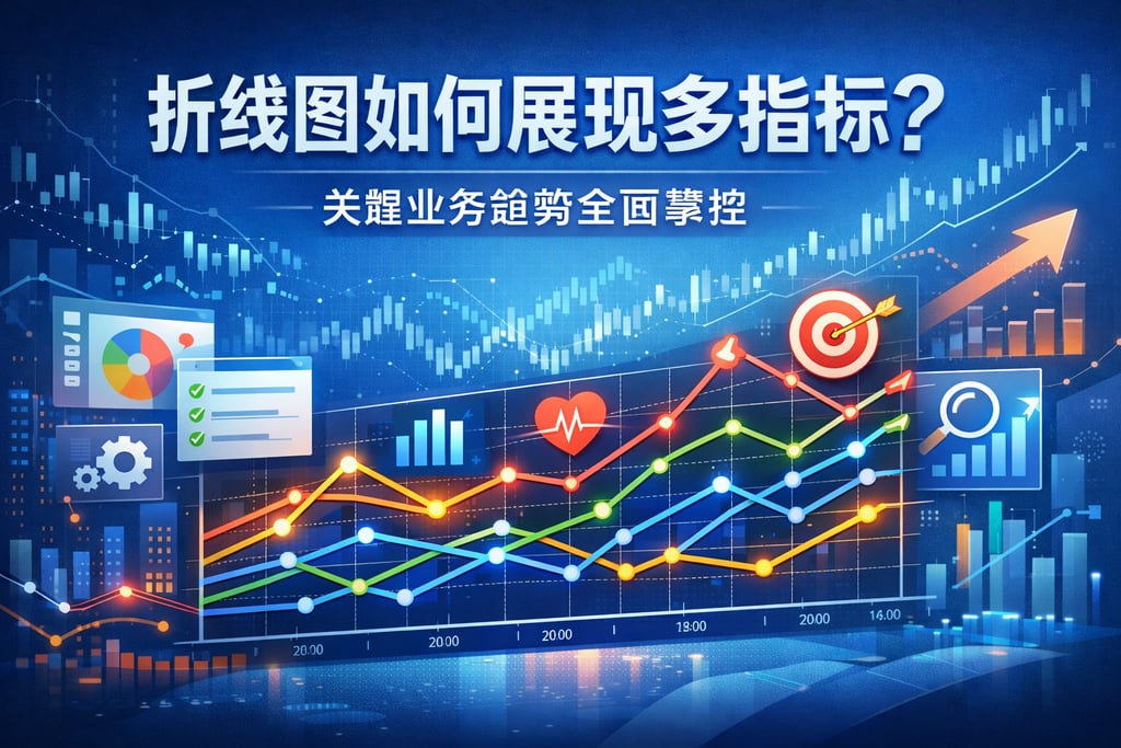 折线图如何展现多指标？关键业务趋势全面掌控