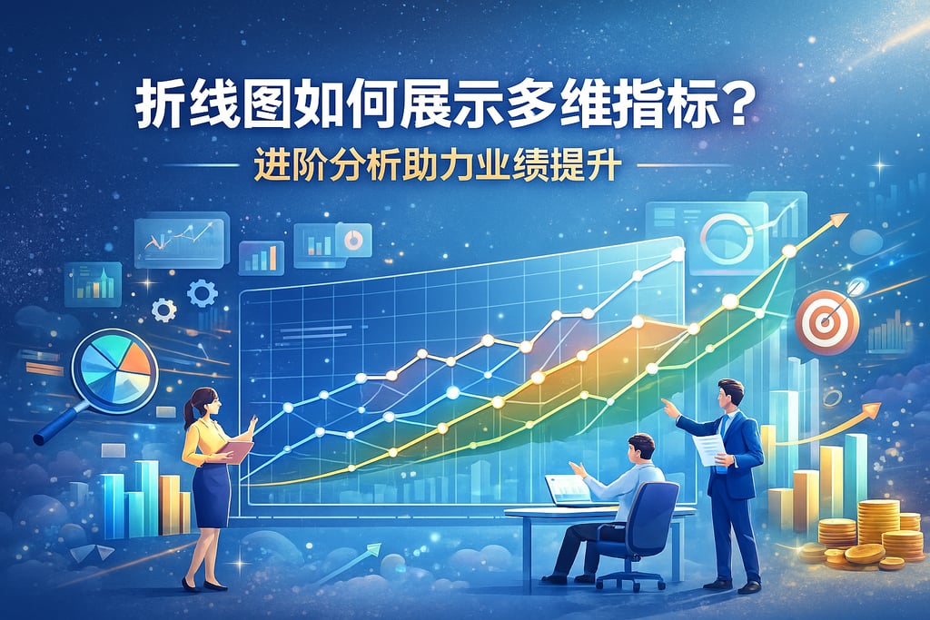 折线图如何展示多维指标？进阶分析助力业绩提升