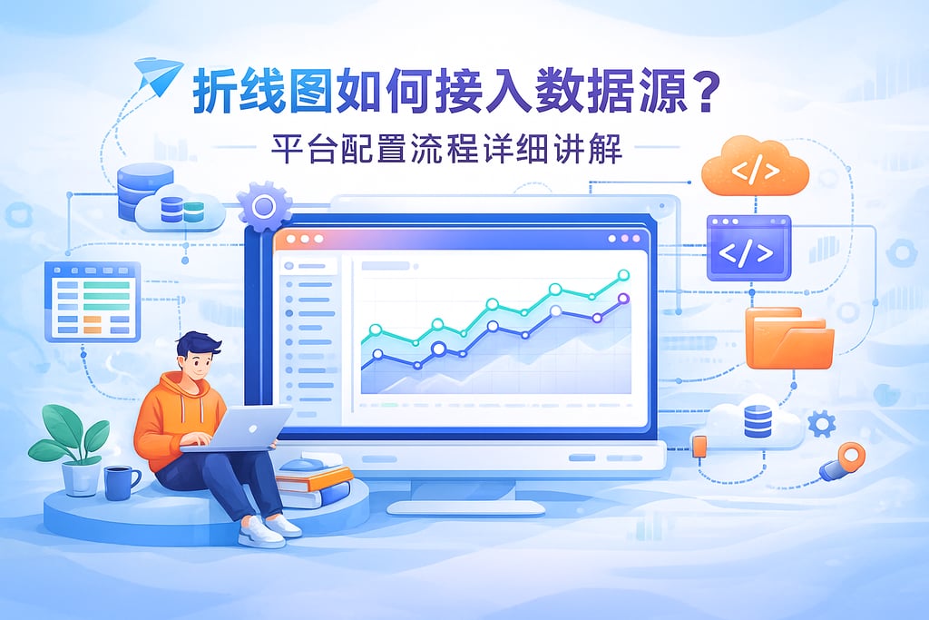 折线图如何接入数据源？平台配置流程详细讲解
