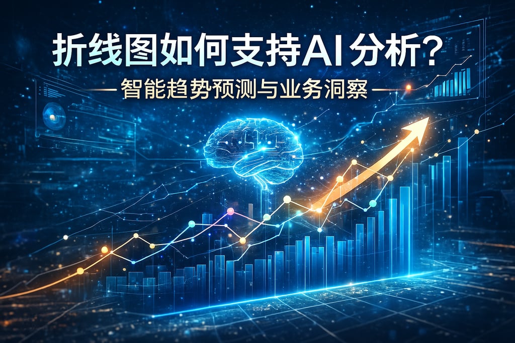 折线图如何支持AI分析？智能趋势预测与业务洞察