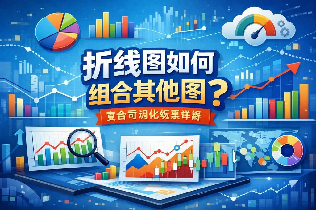 折线图如何组合其他图？复合可视化场景详解