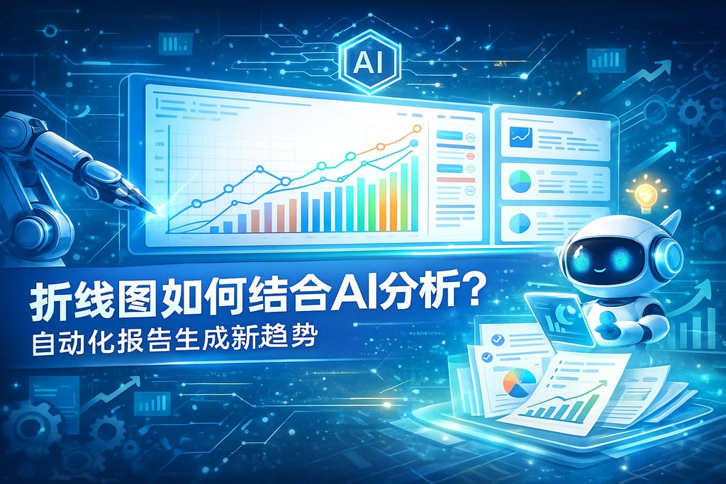 折线图如何结合AI分析？自动化报告生成新趋势