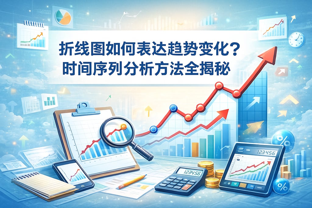 折线图如何表达趋势变化？时间序列分析方法全揭秘