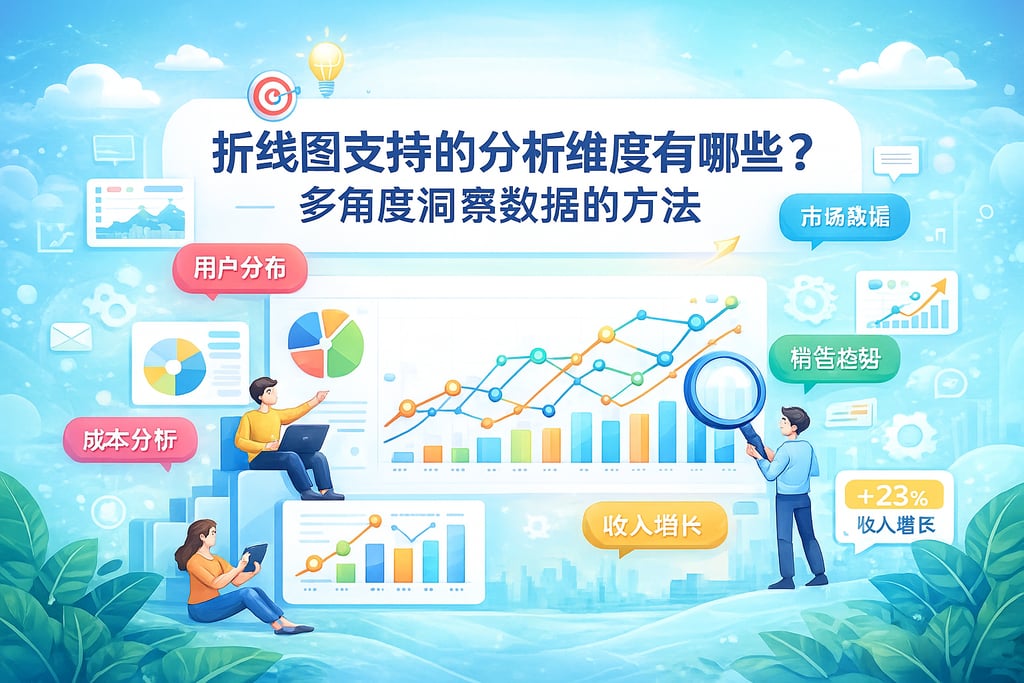 折线图支持哪些分析维度？多角度数据洞察方法