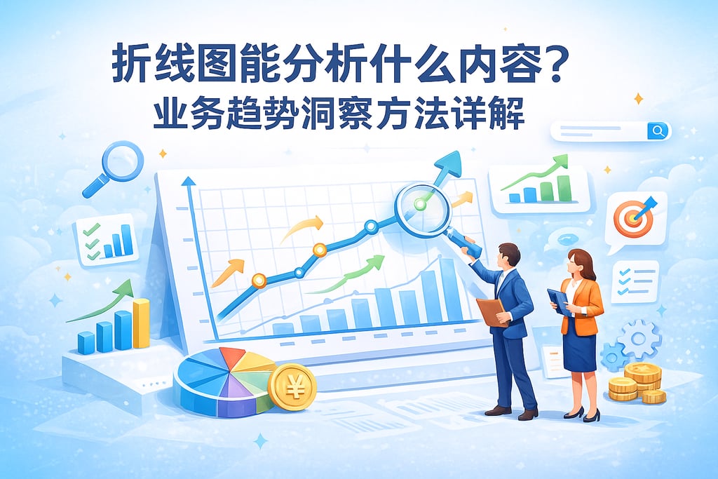 折线图能分析什么内容？业务趋势洞察方法详解