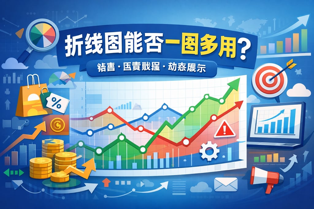 折线图能否一图多用？销售、运营数据动态展示