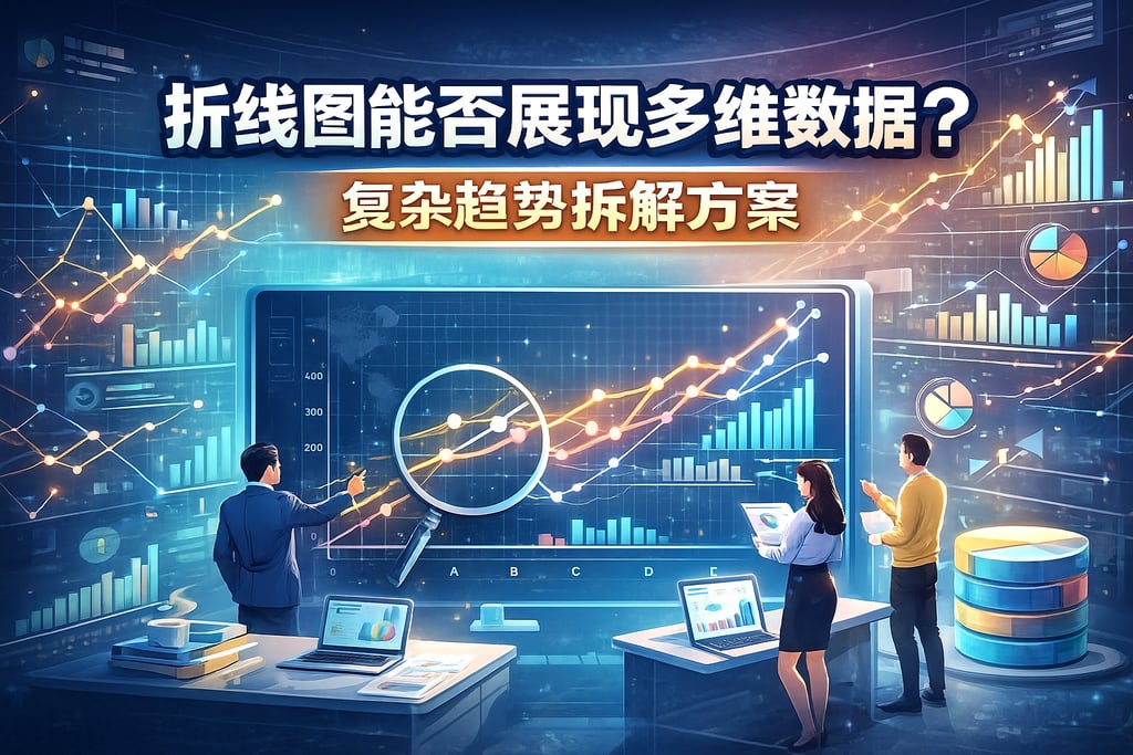 折线图能否展现多维数据？复杂趋势拆解方案