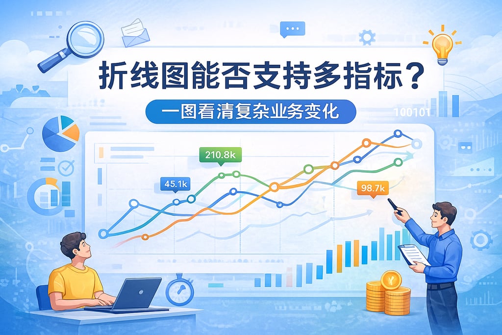 折线图能否支持多指标？一图看清复杂业务变化