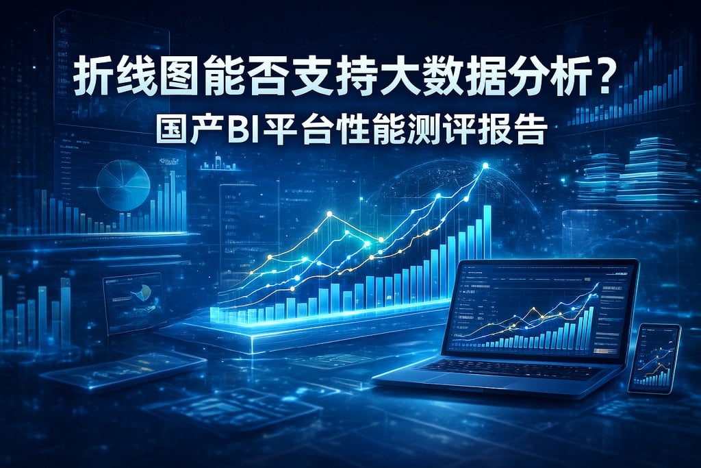 折线图能否支持大数据分析？国产BI平台性能测评报告