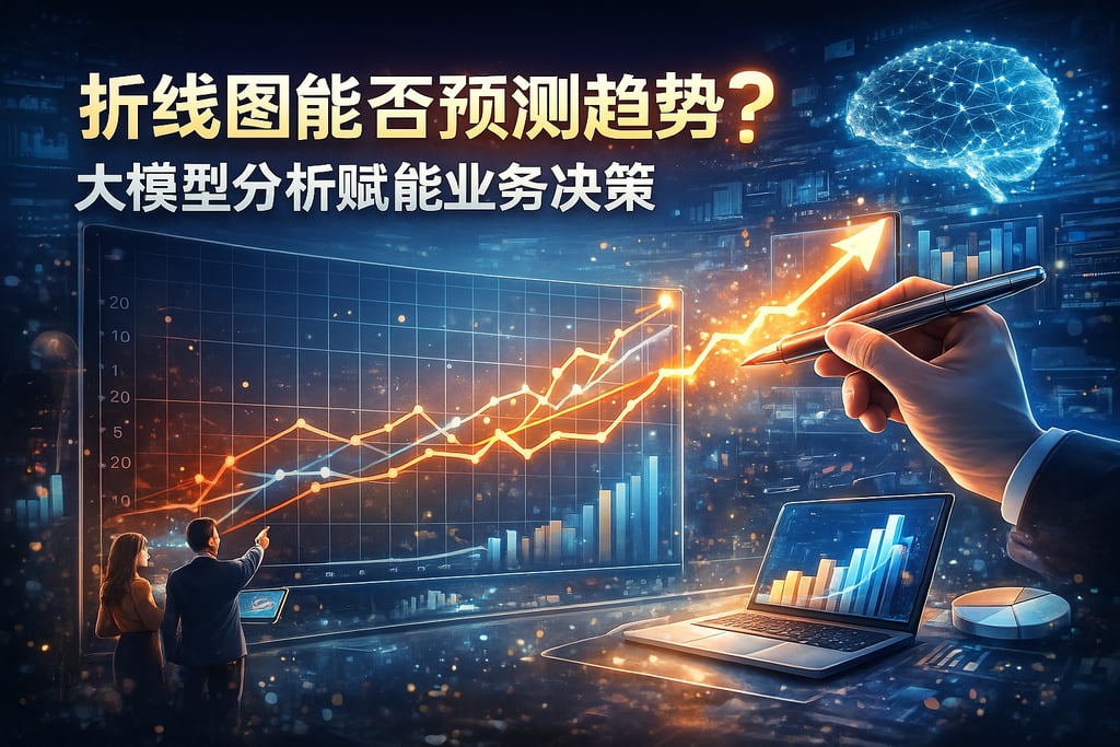 折线图能否预测趋势？大模型分析赋能业务决策