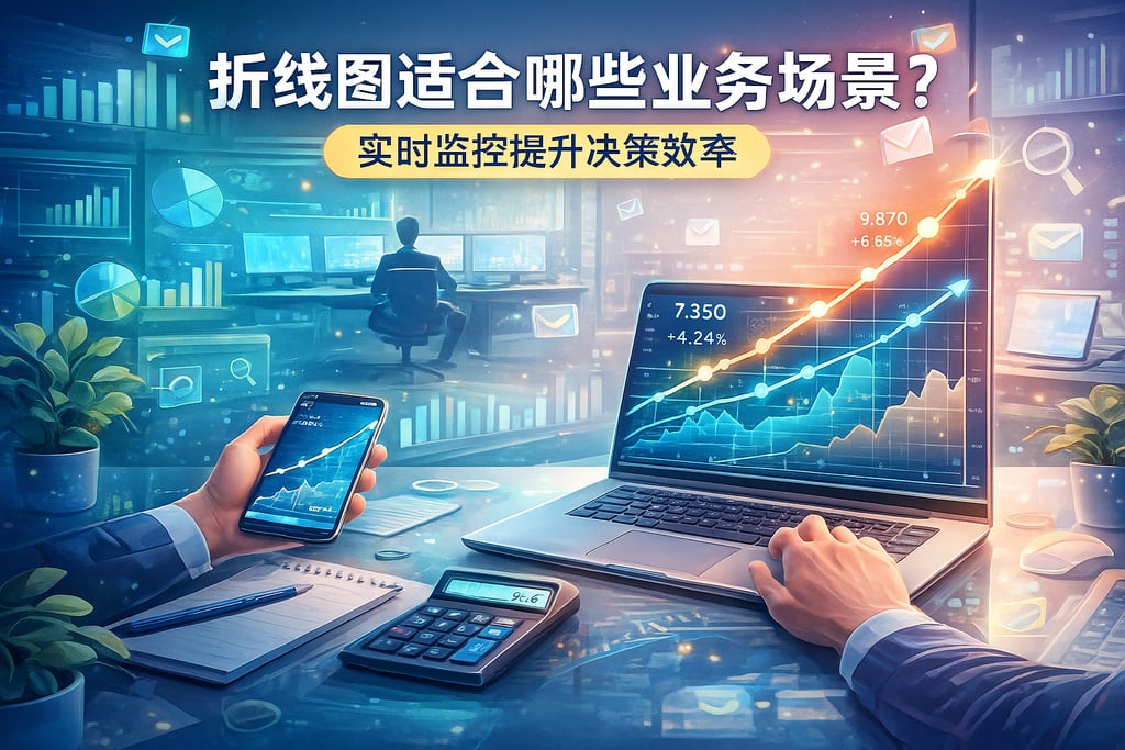 折线图适合哪些业务场景？实时监控提升决策效率
