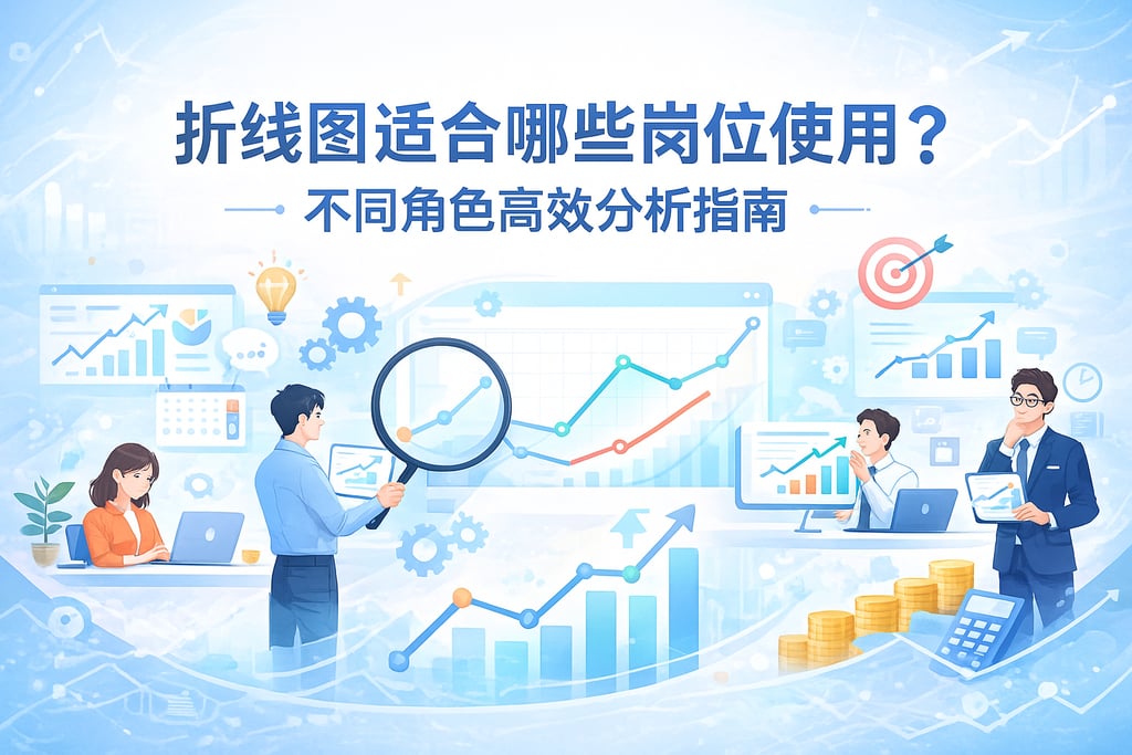 折线图适合哪些岗位使用？不同角色高效分析指南