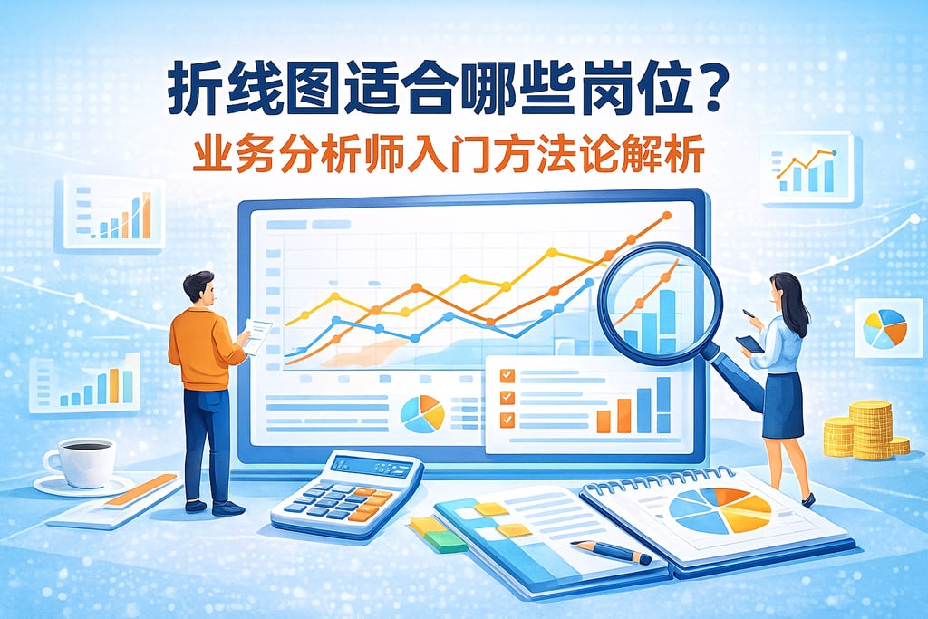 折线图适合哪些岗位？业务分析师入门方法论解析