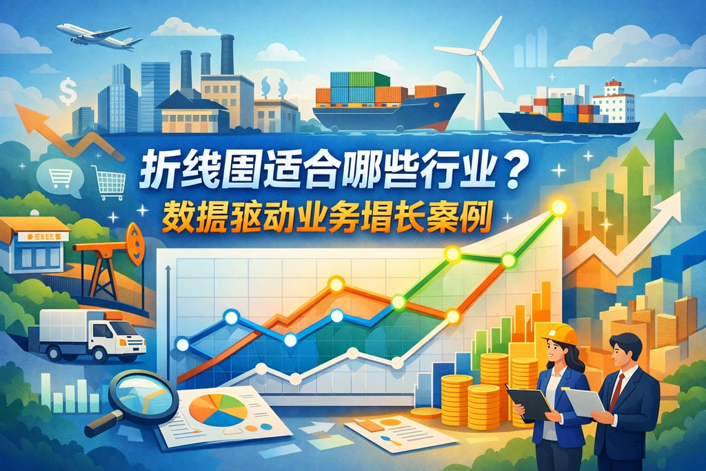 折线图适合哪些行业？数据驱动业务增长案例