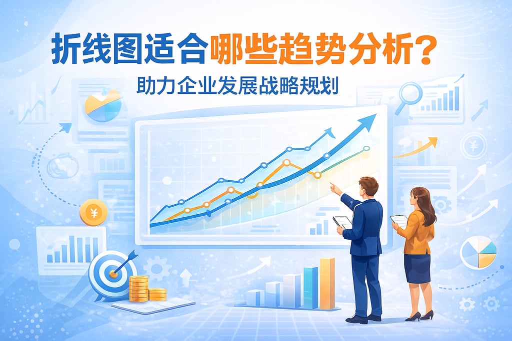 折线图适合哪些趋势分析？助力企业发展战略规划