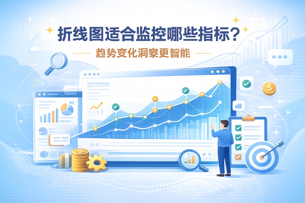 折线图适合监控哪些指标？趋势变化洞察更智能