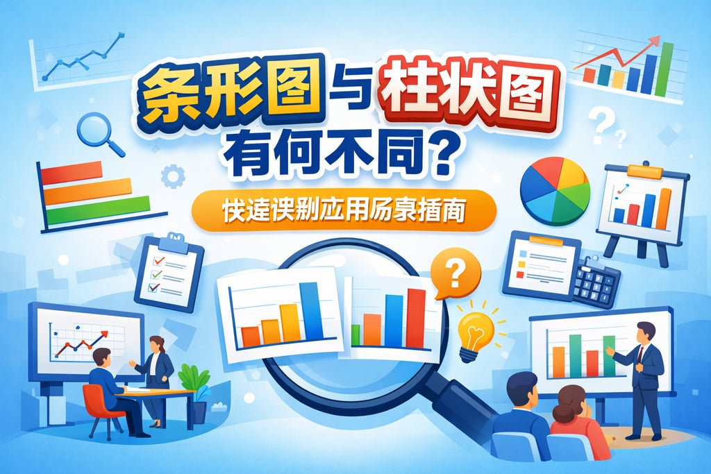 条形图与柱状图有何不同？快速识别应用场景指南