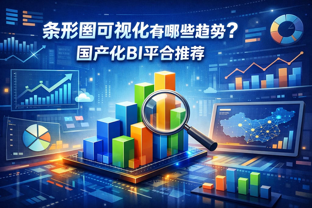 条形图可视化有哪些趋势？国产化BI平台推荐