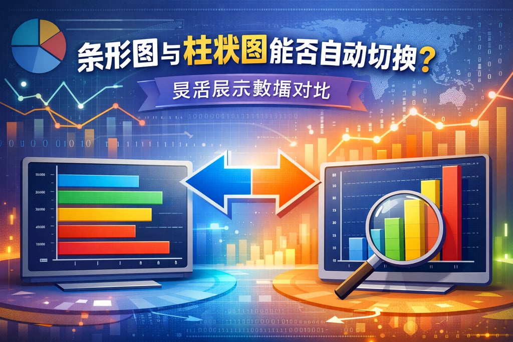 条形图和柱状图能否自动切换？灵活展示数据对比