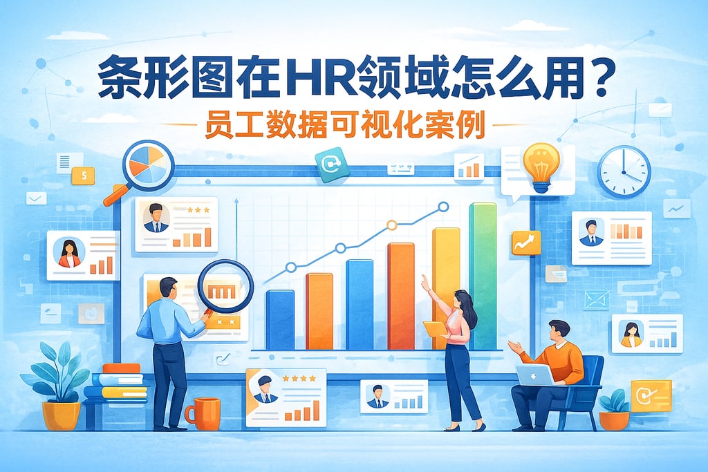 条形图在HR领域怎么用？员工数据可视化案例