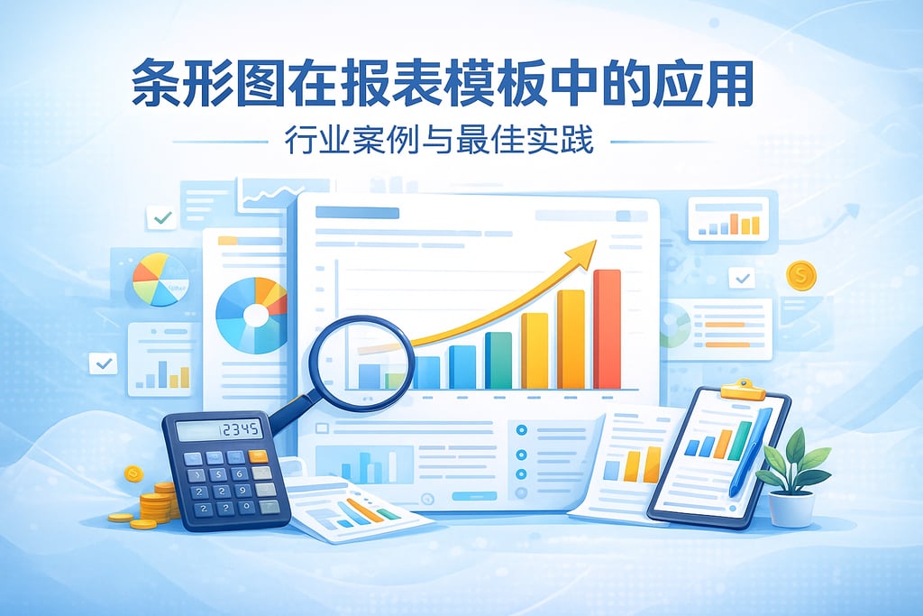条形图在报表模板中的应用？行业案例与最佳实践