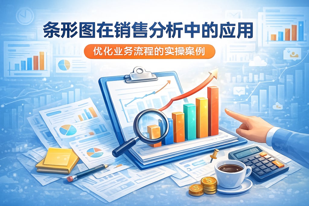 条形图在销售分析中的应用？优化业务流程的实操案例