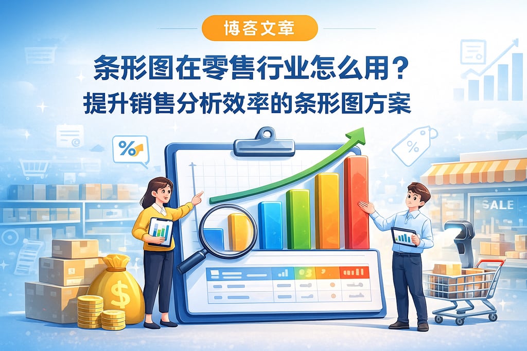 条形图在零售行业怎么用？提升销售分析效率的条形图方案