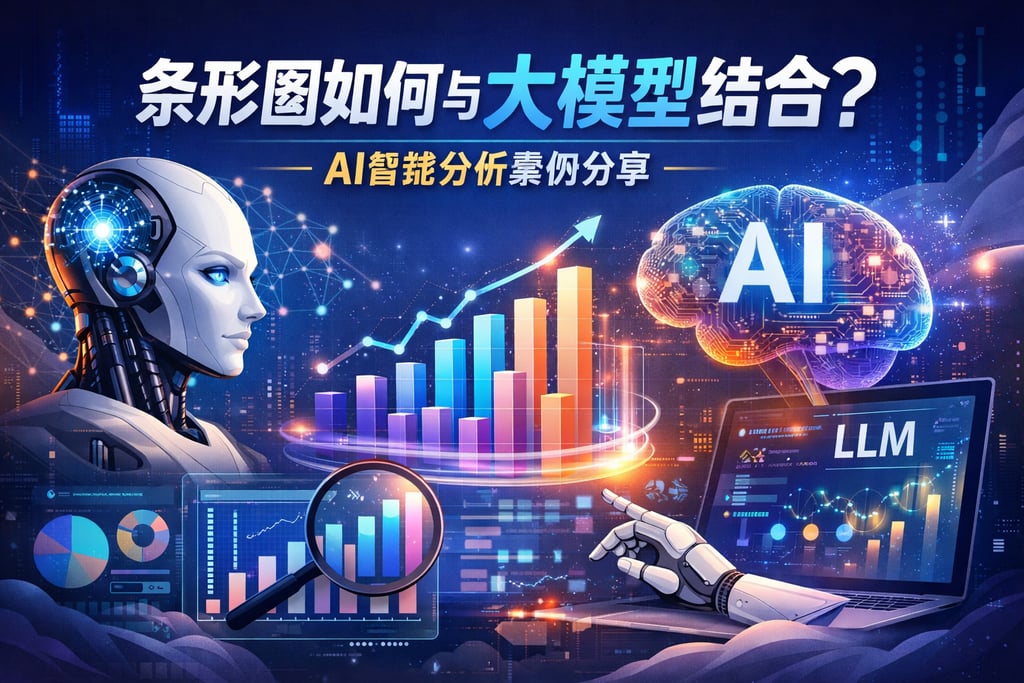 条形图如何与大模型结合？AI智能分析案例分享
