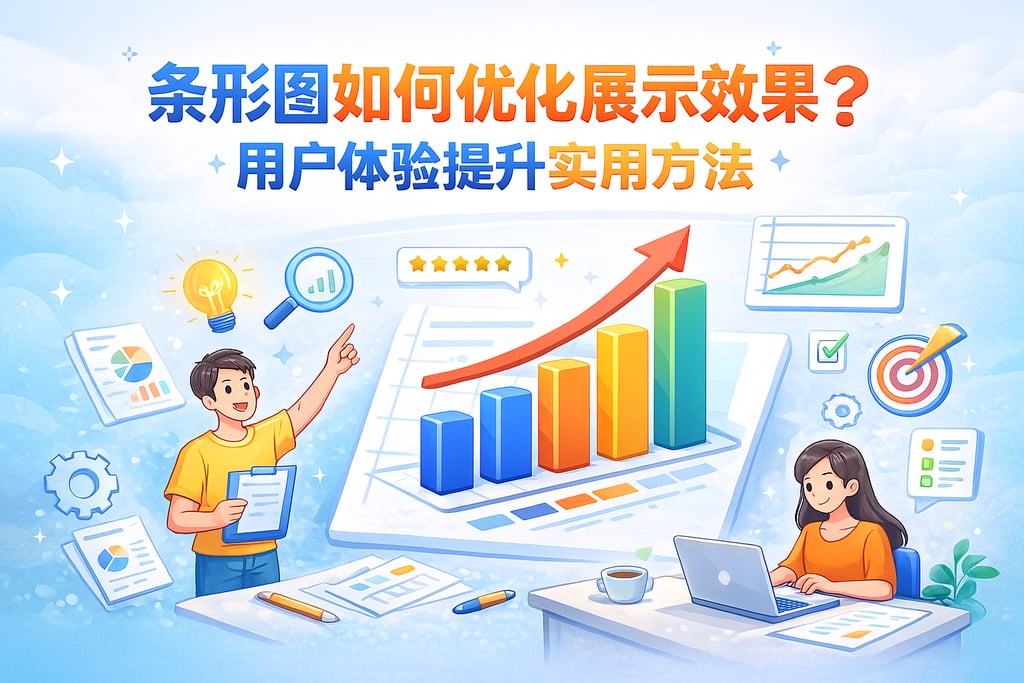 条形图如何优化展示效果？用户体验提升实用方法