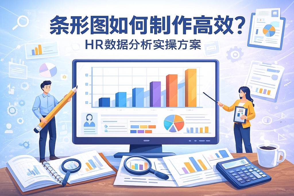 条形图如何制作高效？HR数据分析实操方案