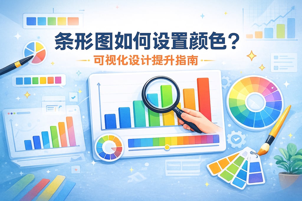 条形图如何设置颜色？可视化设计提升指南