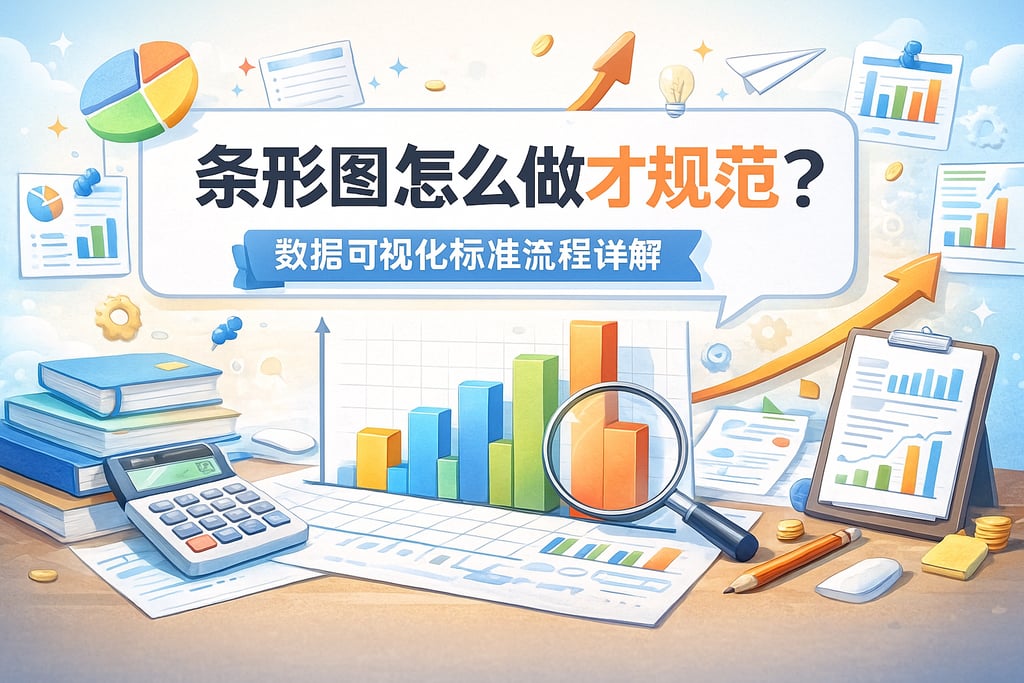 条形图怎么做才规范？数据可视化标准流程详解