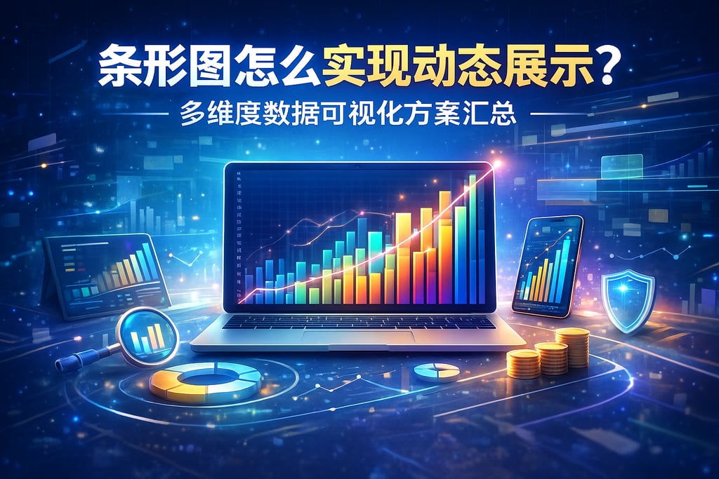 条形图怎么实现动态展示？多维度数据可视化方案汇总
