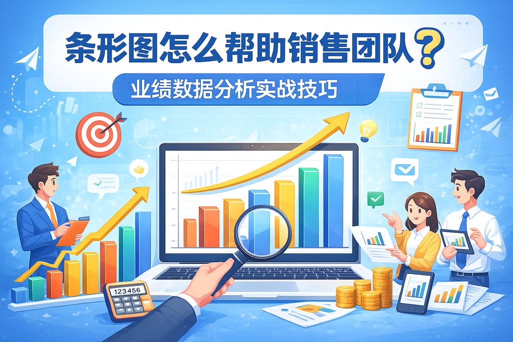 条形图怎么帮助销售团队？业绩数据分析实战技巧