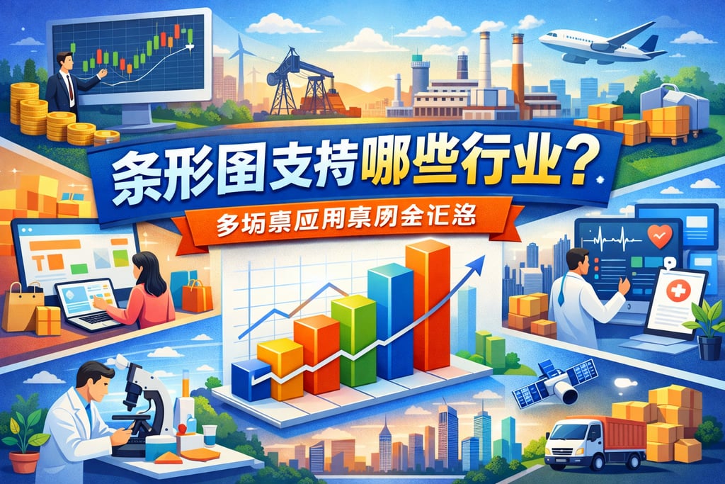 条形图支持哪些行业？多场景应用案例全汇总