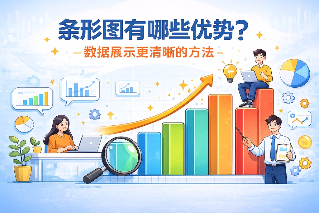 条形图有哪些优势？数据展示更清晰的方法