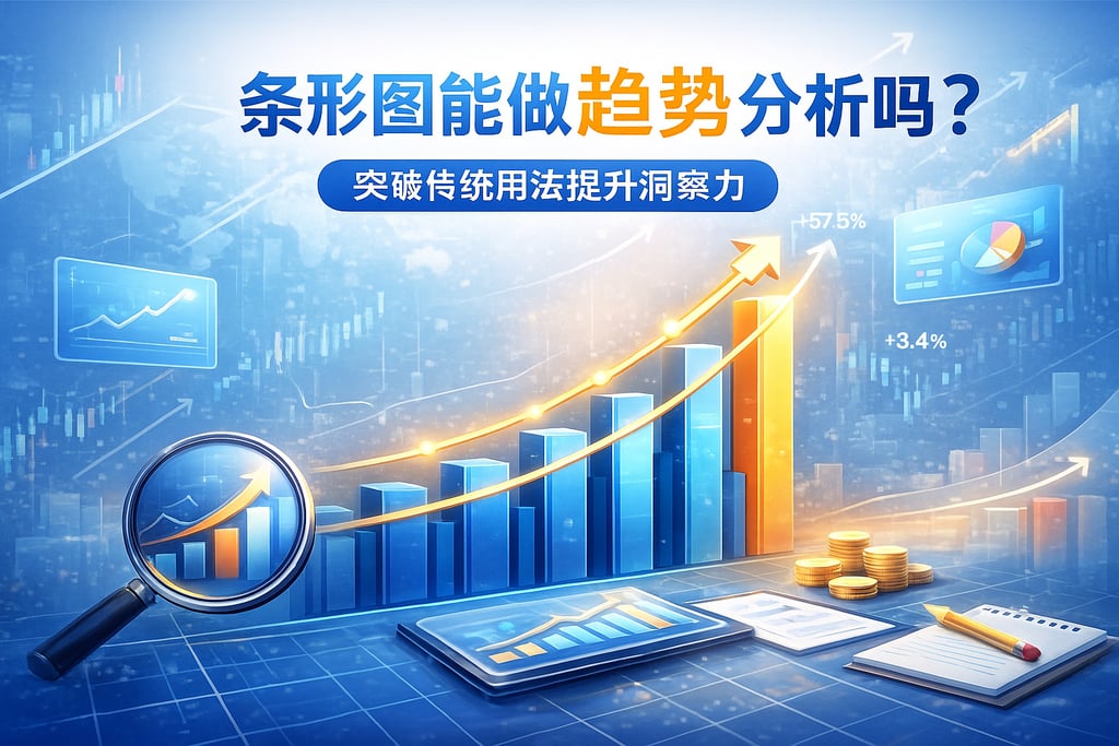 条形图能做趋势分析吗？突破传统用法提升洞察力