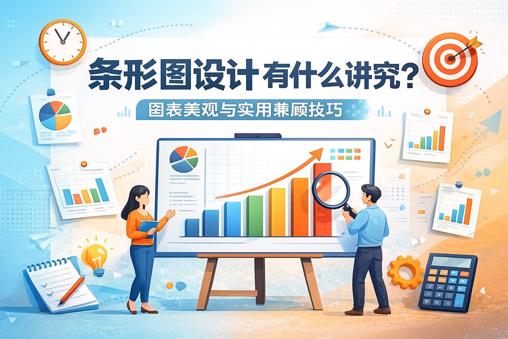 条形图设计有什么讲究？图表美观与实用兼顾技巧