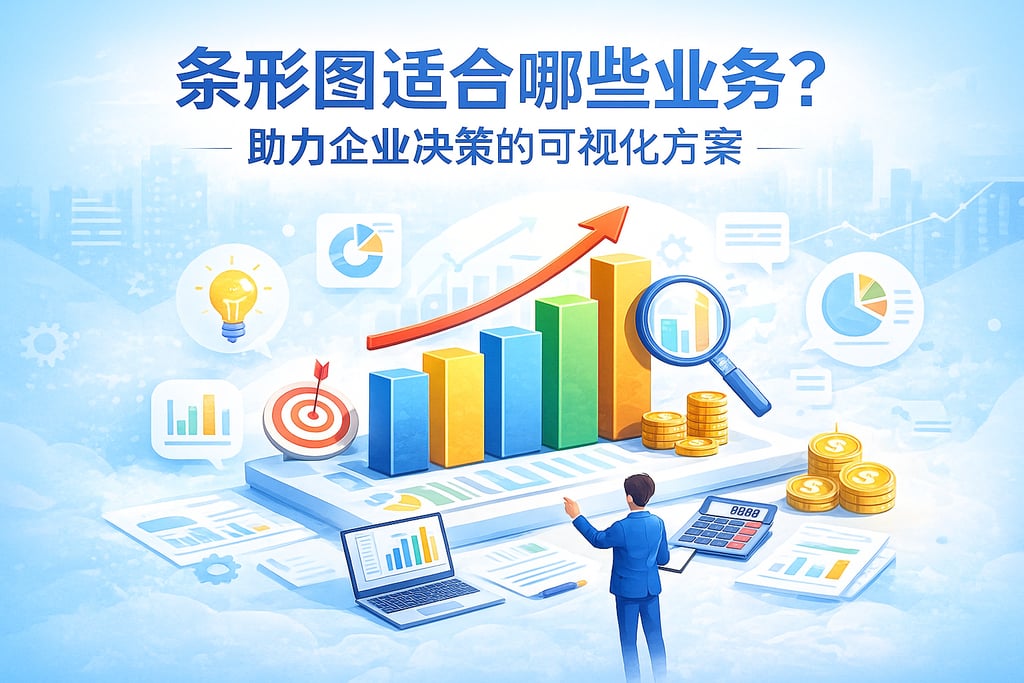 条形图适合哪些业务？助力企业决策的可视化方案