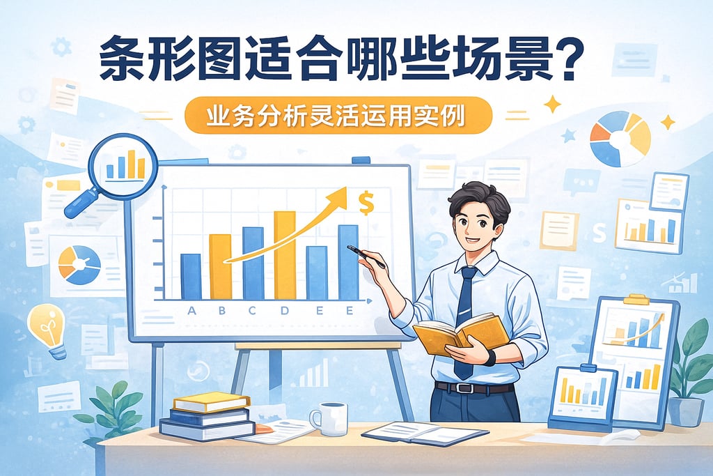 条形图适合哪些场景？业务分析灵活运用实例