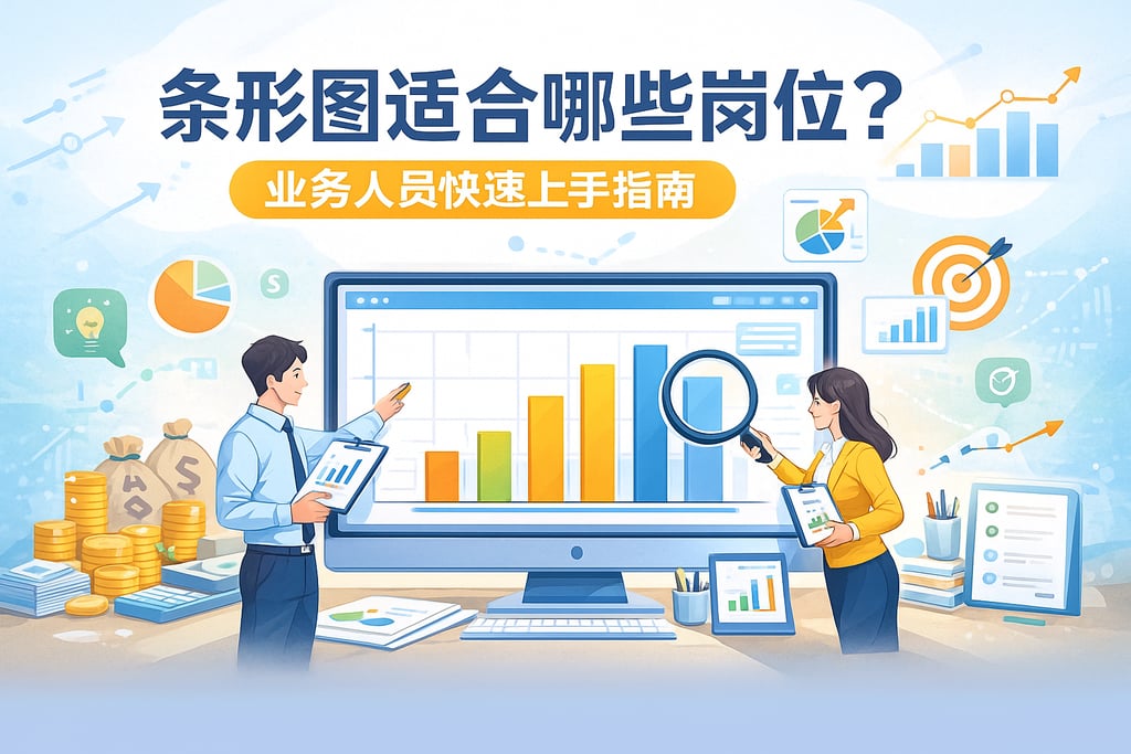条形图适合哪些岗位？业务人员快速上手指南