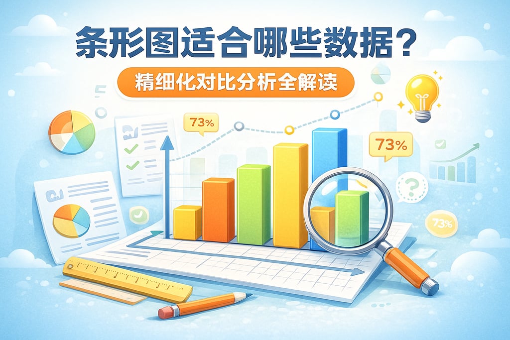 条形图适合哪些数据？精细化对比分析全解读
