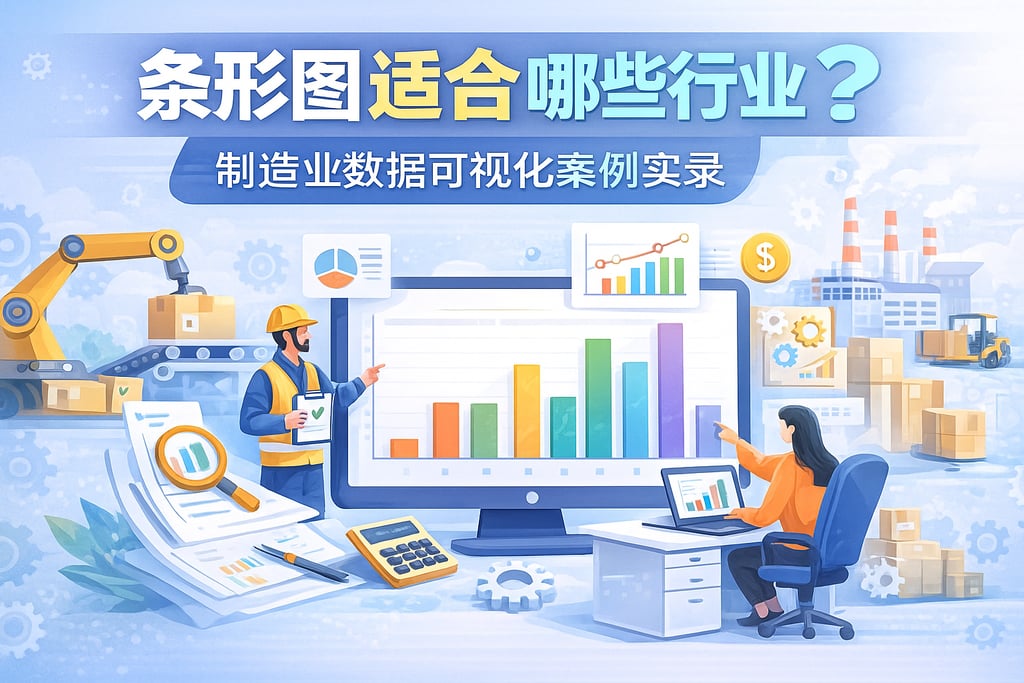 条形图适合哪些行业？制造业数据可视化案例实录