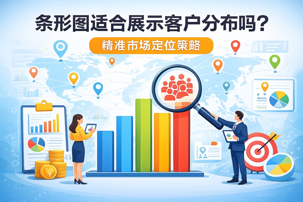 条形图适合展示客户分布吗？精准市场定位策略