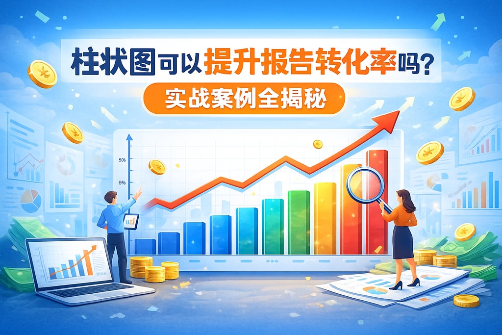 柱状图可以提升报告转化率吗？实战案例全揭秘