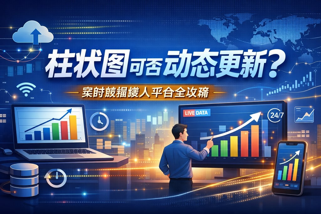 柱状图可否动态更新？实时数据接入平台全攻略