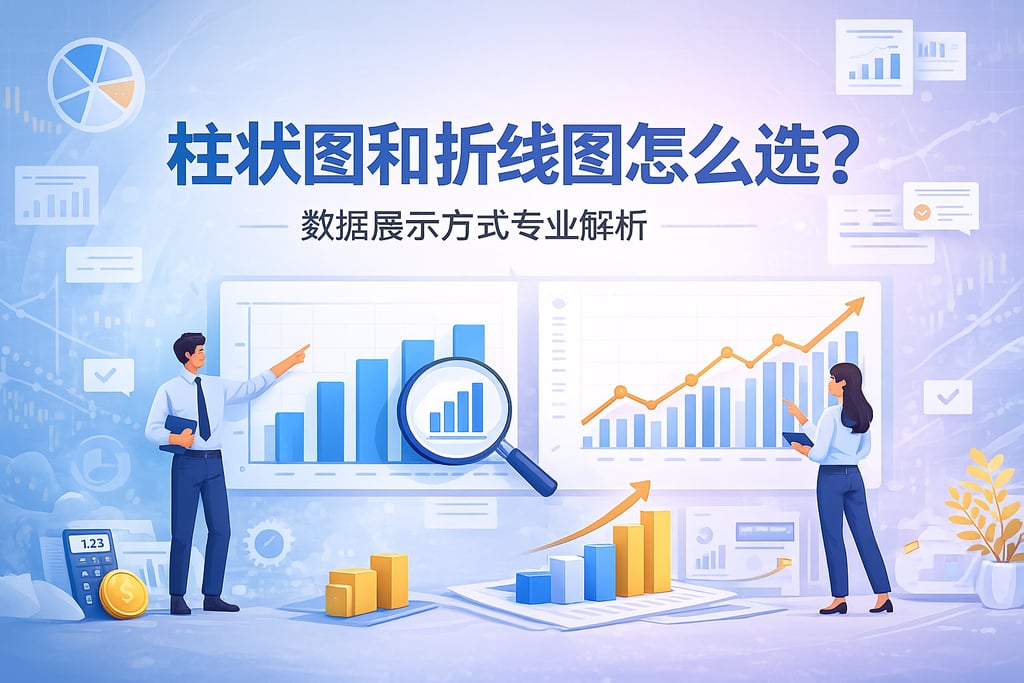 柱状图和折线图怎么选？数据展示方式专业解析
