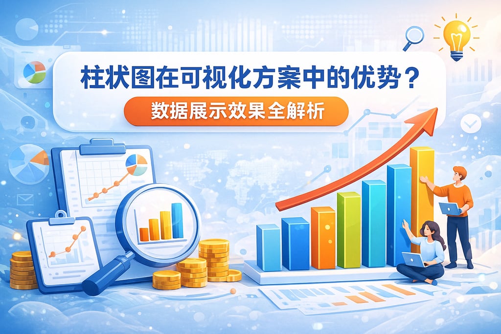 柱状图在可视化方案中的优势？数据展示效果全解析