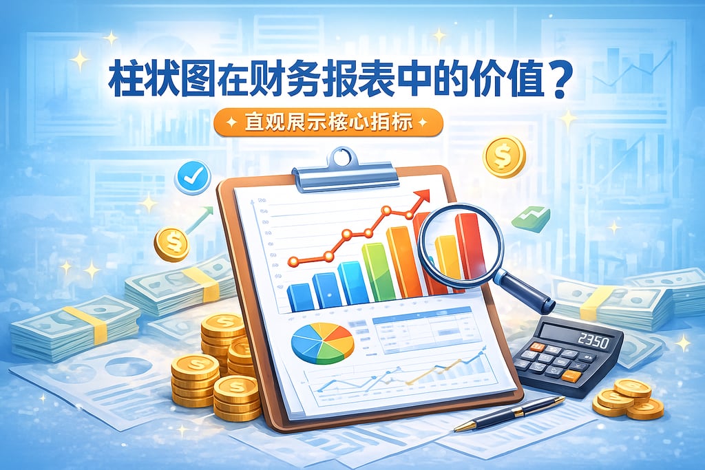 柱状图在财务报表中的价值？直观展示核心指标